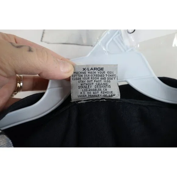 Vintage 90s Stanley Desantis Mens XL The Wizard of Oz Dorothy Shoes T-Shirt USA